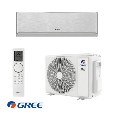 Инверторен климатик Gree Airy GWH12AVCXD-K6DNA1A - сребърен